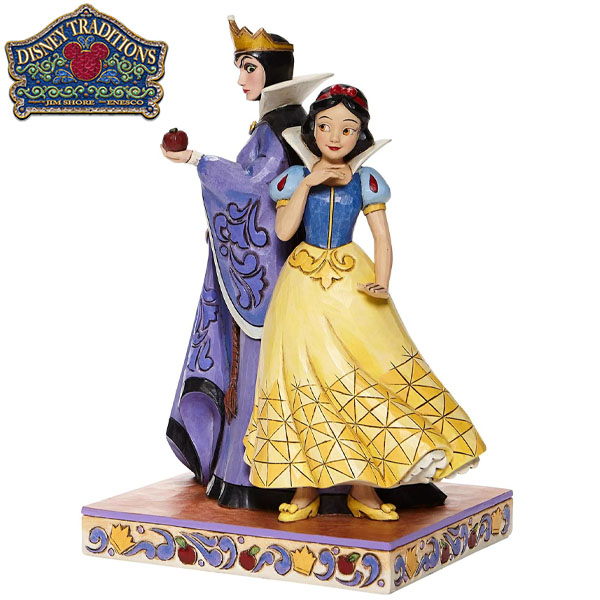 Disney Traditions Snow White and Evil Queen Evil and Innocence Statue